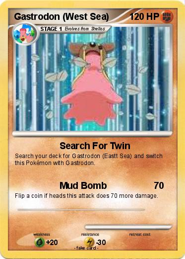 Pokemon Gastrodon (West Sea)