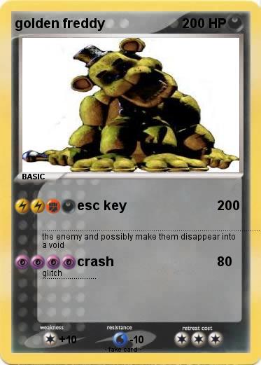 Pokemon golden freddy