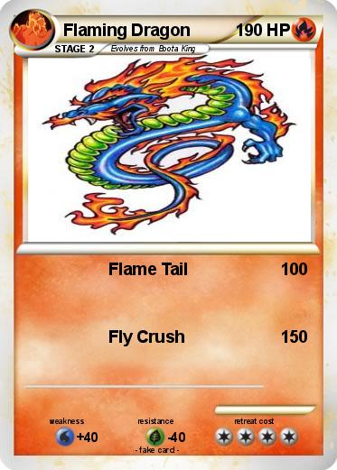 Pokemon Flaming Dragon