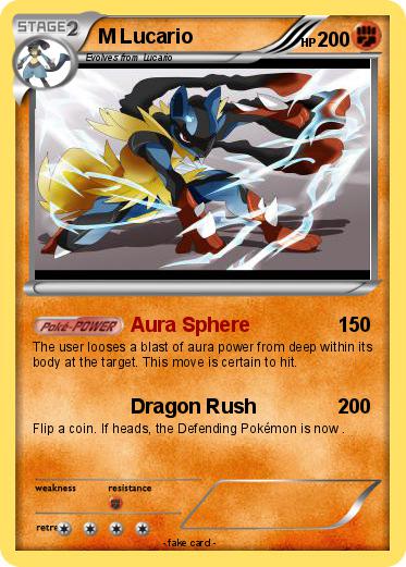 Pokemon M Lucario
