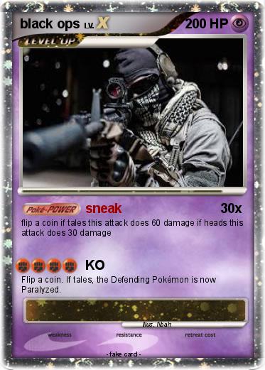 Pokemon black ops