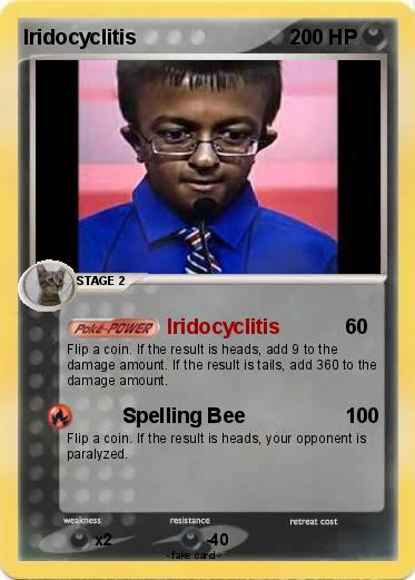 Pokemon Iridocyclitis