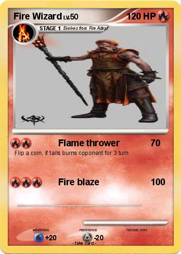 Pokemon Fire Wizard