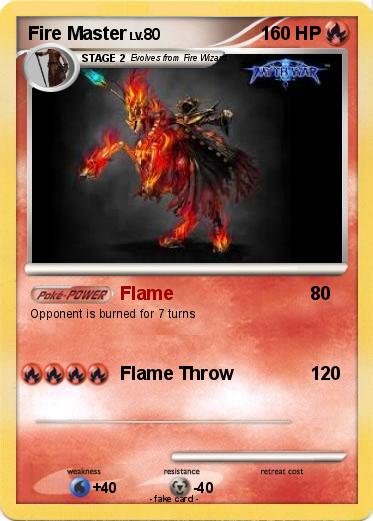 Pokemon Fire Master
