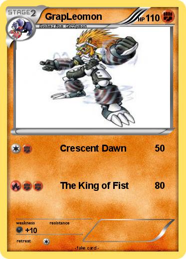 Pokemon GrapLeomon