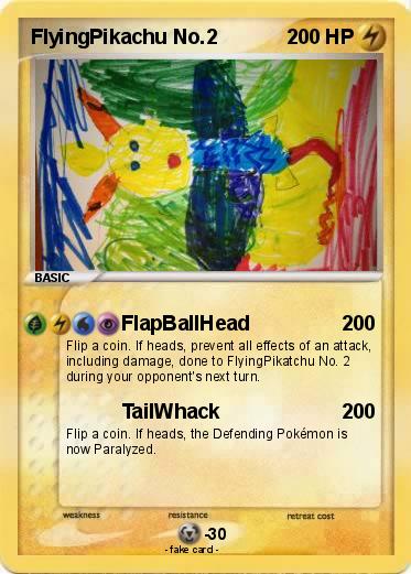 Pokemon FlyingPikachu No.2