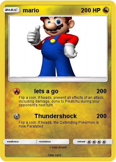 Pokemon mario