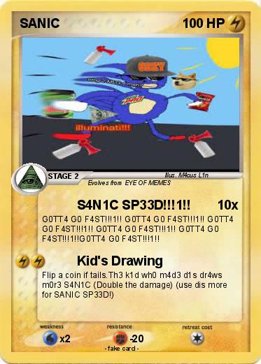 Pokemon SANIC