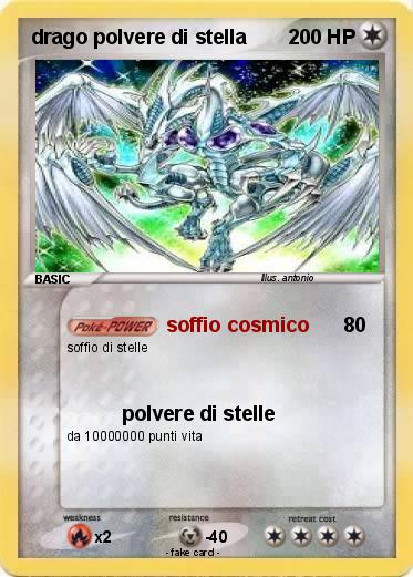 Pokemon drago polvere di stella