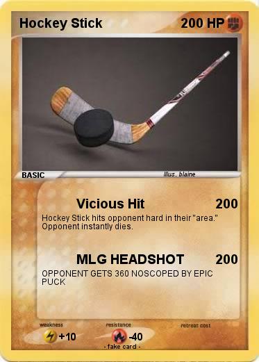 Pokemon Hockey Stick