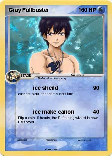 Pokemon Gray Fullbuster