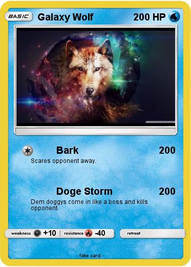 Pokemon Galaxy Wolf