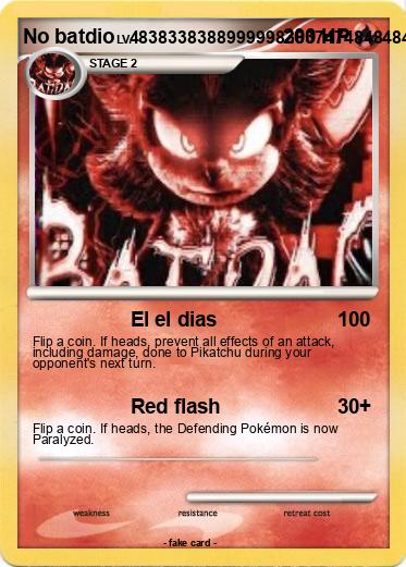 Pokemon No batdio