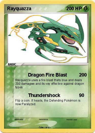 Pokemon Rayquazza