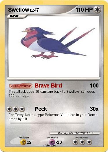 Pokemon Swellow