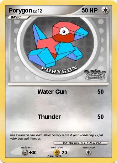 Pokemon Porygon