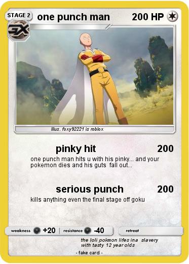 Pokemon one punch man