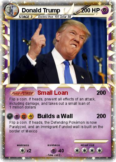 Pokemon Donald Trump