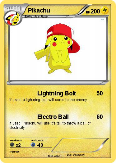 Pokemon Pikachu