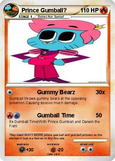 Pokemon Prince Gumball?