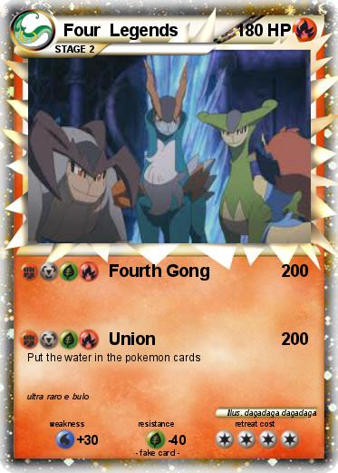 Pokemon Four  Legends