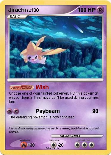 Pokemon Jirachi