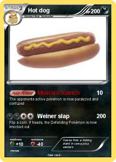 Pokemon Hot dog
