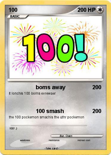 Pokemon 100