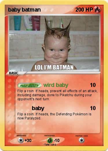 Pokemon baby batman