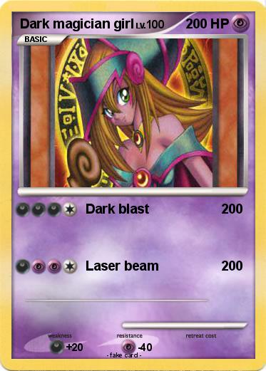Pokemon Dark magician girl