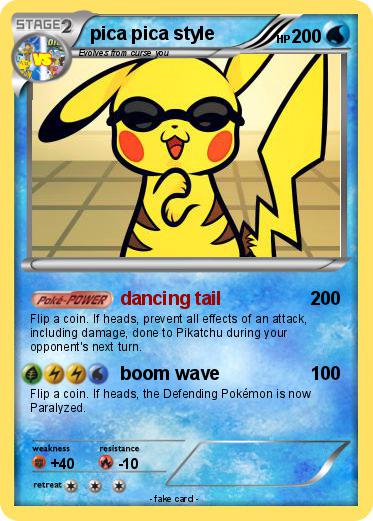 Pokemon pica pica style