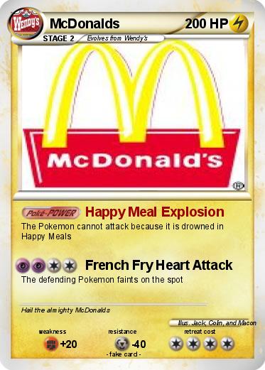 Pokemon McDonalds
