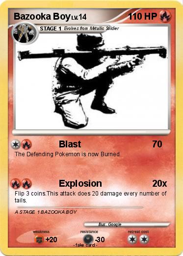 Pokemon Bazooka Boy