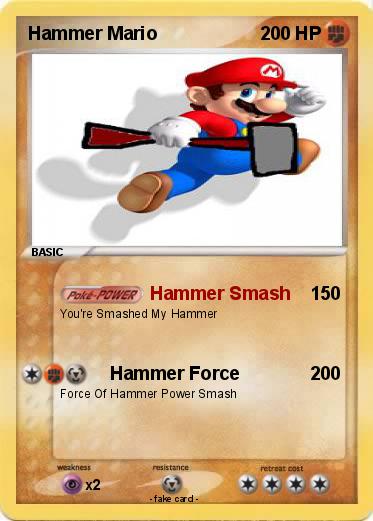 Pokemon Hammer Mario