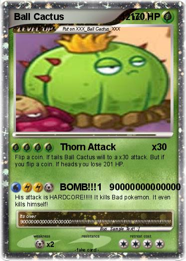Pokemon Ball Cactus                      12