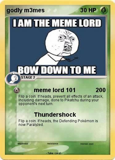 Pokemon godly m3mes