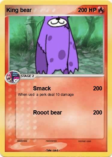 Pokemon King bear
