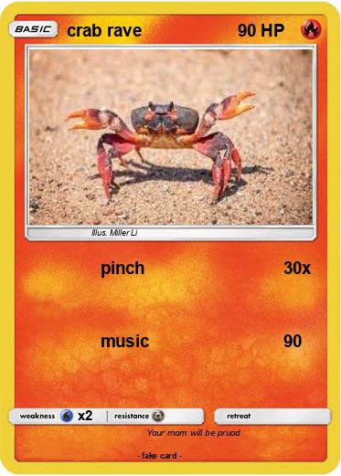 Pokemon crab rave
