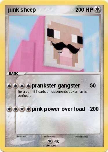 Pokemon pink sheep