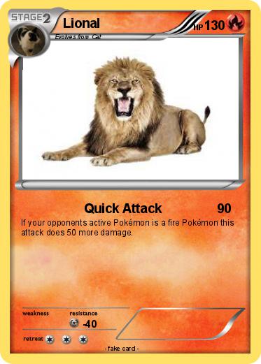Pokemon Lional