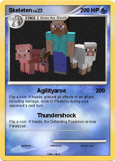 Pokemon Skeleten