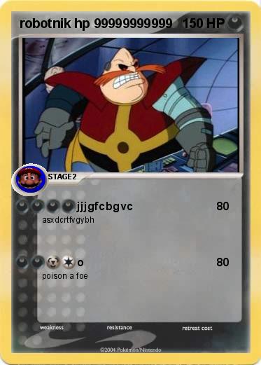 Pokemon robotnik hp 99999999999