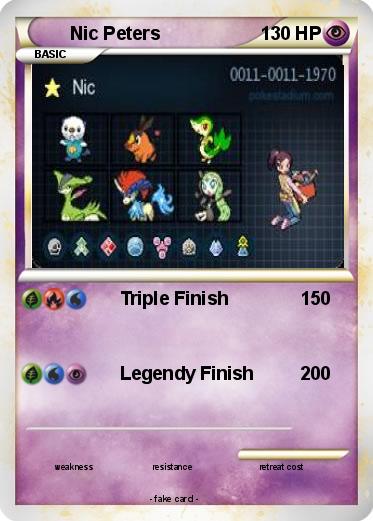 Pokemon Nic Peters