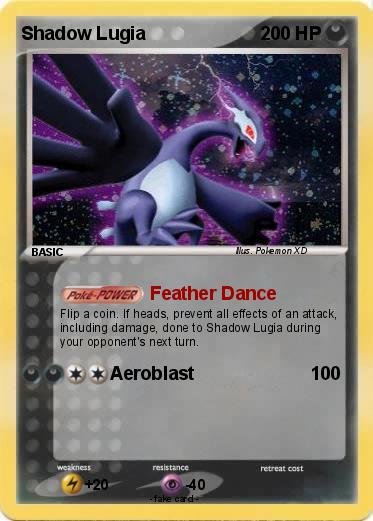 Pokemon Shadow Lugia