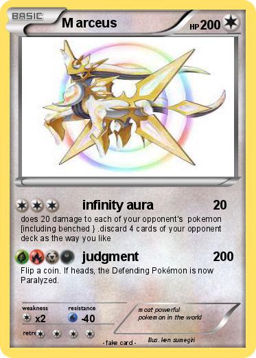 Pokemon M arceus