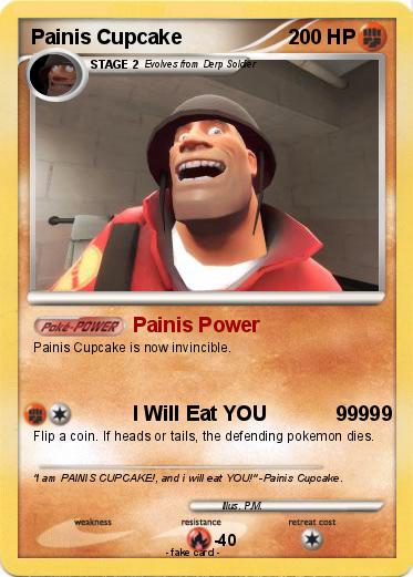 Pokemon Painis Cupcake