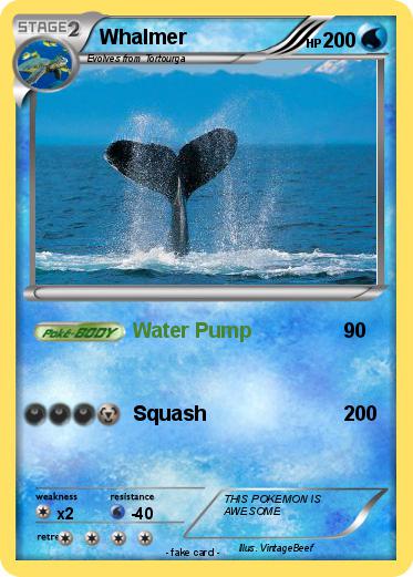 Pokemon Whalmer
