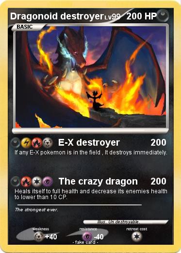 Pokemon Dragonoid destroyer