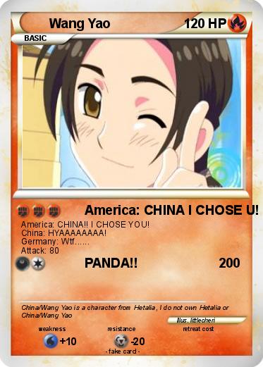 Pokemon Wang Yao