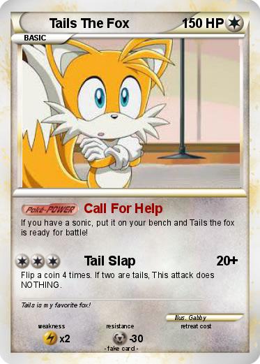 Pokemon Tails The Fox